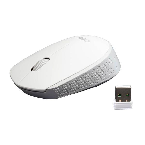 Imagem de Mouse Sem Fio MS602 Cozy Duo Branco OEX