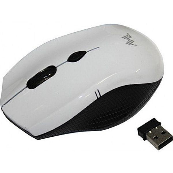 Imagem de Mouse Sem Fio Mtek PMF433W - Branco/Preto