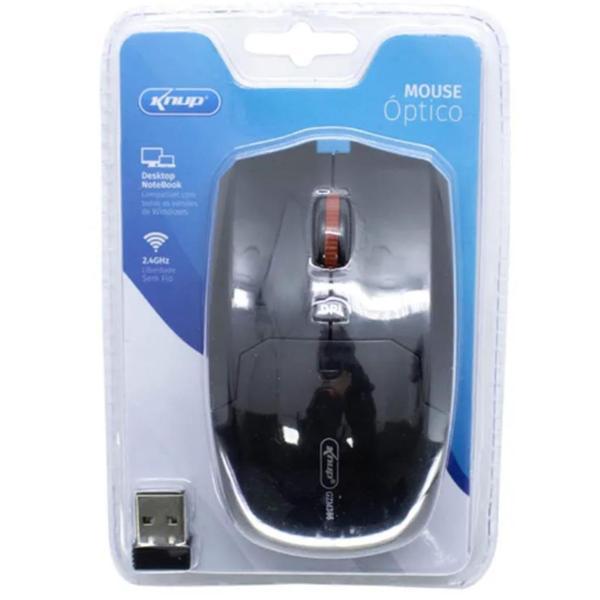 Imagem de Mouse Sem Fio Óptico Knup GZM386