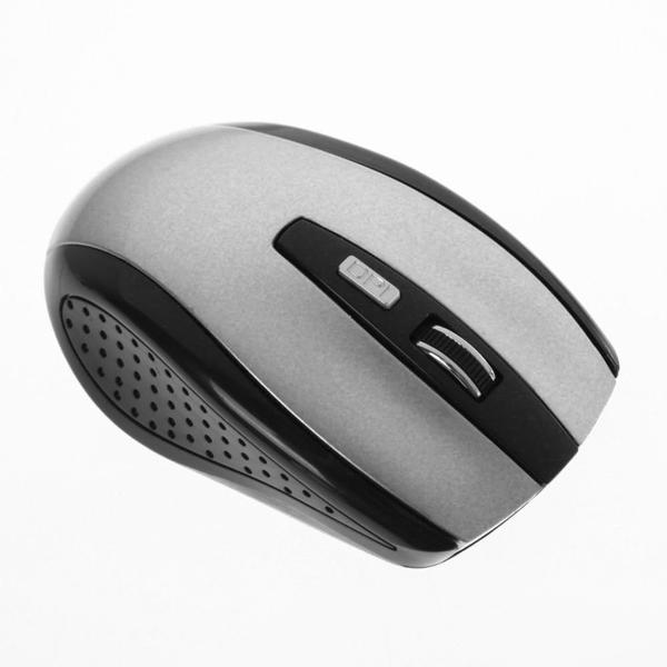 Imagem de Mouse Sem Fio Otico Usb Com Scroll 2,4ghz 1600 Dpi