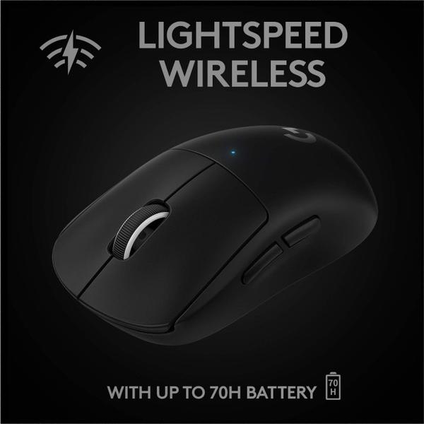 Imagem de Mouse sem fio para jogos Logitech G PRO X SUPERLIGHT preto