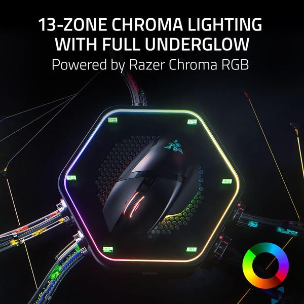 Mouse sem fio para jogos Razer Basilisk V3 Pro 35K DPI preto Imagem de Mouse sem fio para jogos Razer Basilisk V3 Pro 35K DPI preto