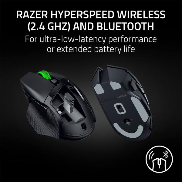 Imagem de Mouse sem fio para jogos Razer Basilisk V3 X HyperSpeed Black