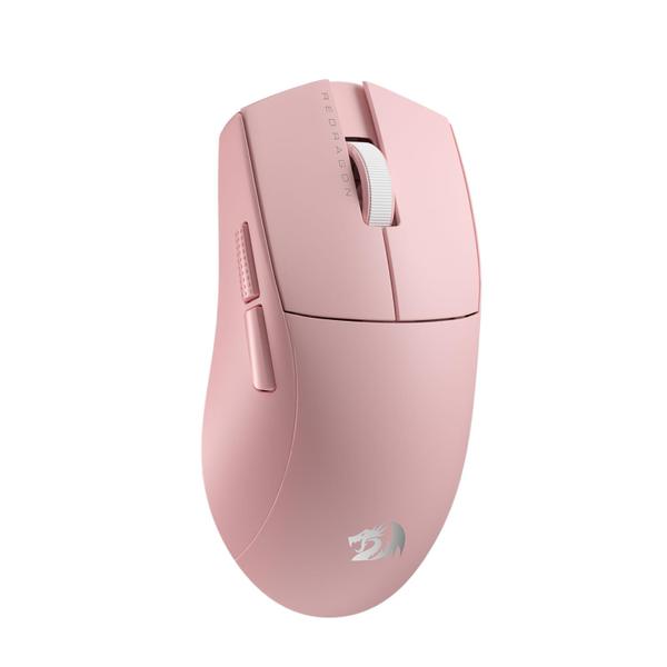 Mouse sem fio para jogos Redragon M916 PRO 26K DPI rosa