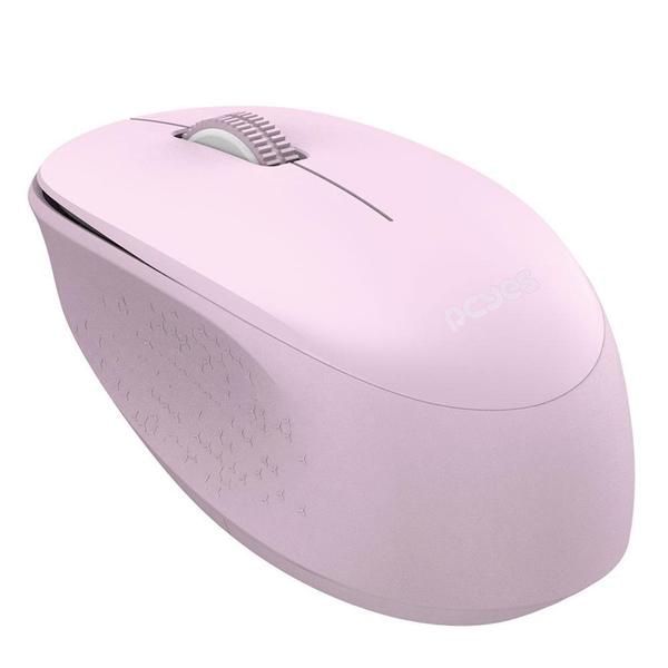 Imagem de Mouse Sem Fio Pcyes Mover, 1600 DPI, Rosa - PMMWSCPK