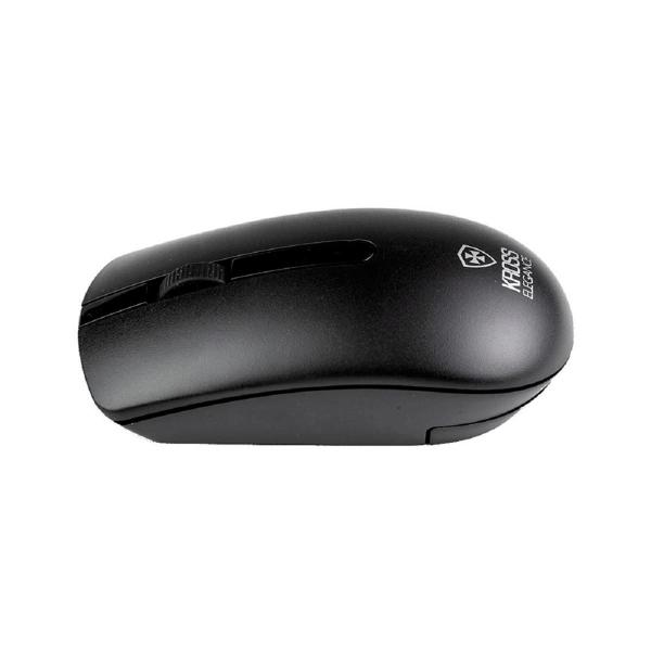 Imagem de Mouse Sem Fio Preto, Recarregável Wireless Original 1.600Dpi Kross ELegence com NF e garantia