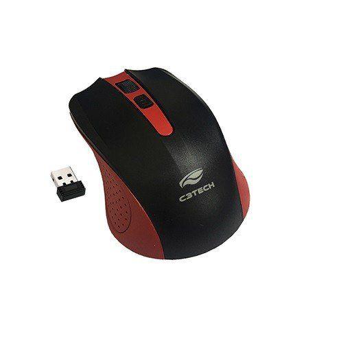 Imagem de Mouse sem Fio RC/NANO M-W20RD Vermelho C3 TECH