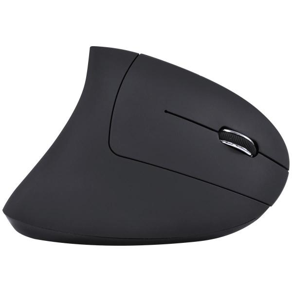 Imagem de Mouse Sem Fio Recarregavel 2.4 Ghz Vertical Ergonomico Orto