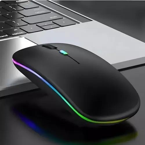 Imagem de Mouse Sem Fio Recarregável E-1300 Pro Branco Bluetoooth Novo