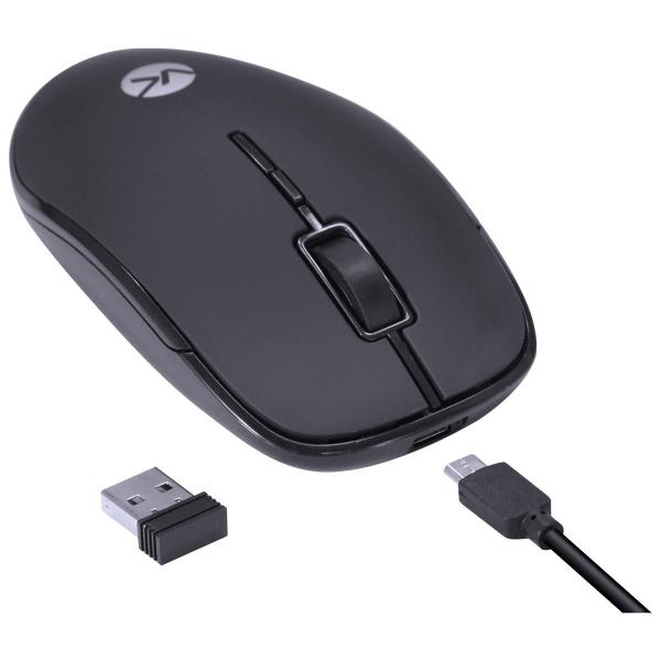 Imagem de Mouse Sem Fio Recarregável Power One 1600dpi - Receptor Usb - Pm100