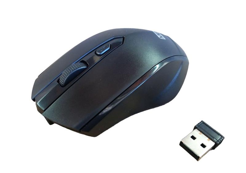 Imagem de Mouse sem fio recarregavel usb m-five preto ref. mb54326 - mbtech