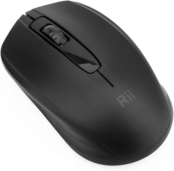 Imagem de Mouse sem fio Rii 1000 DPI USB (preto)