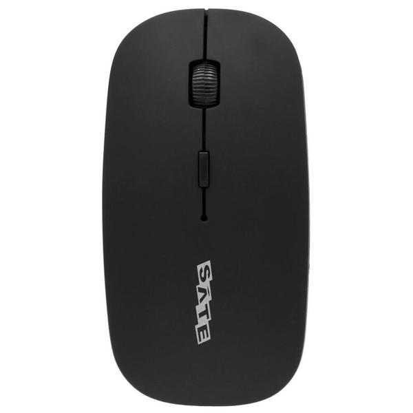 Imagem de Mouse Sem Fio Sate A-48G Pro Office 2.4GHZ Preto