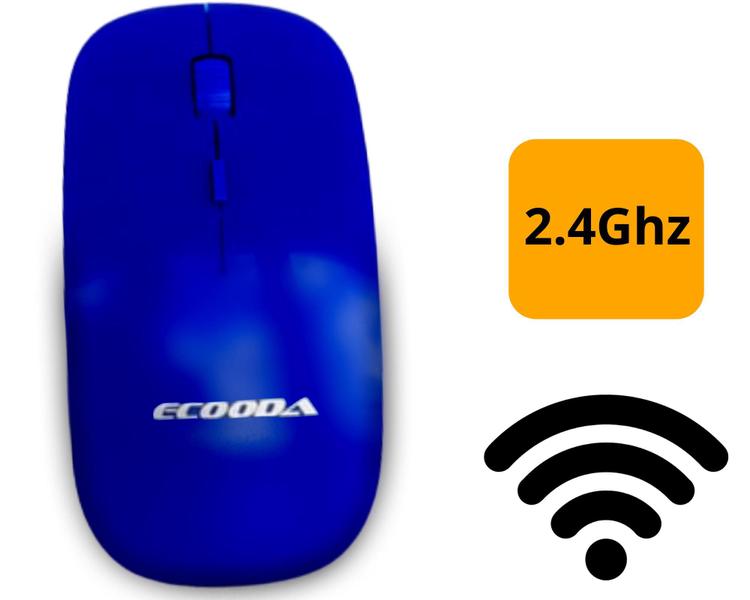 Imagem de Mouse Sem Fio Usb Wireless Mouse 2.4ghz Usb Ergonômico Leve