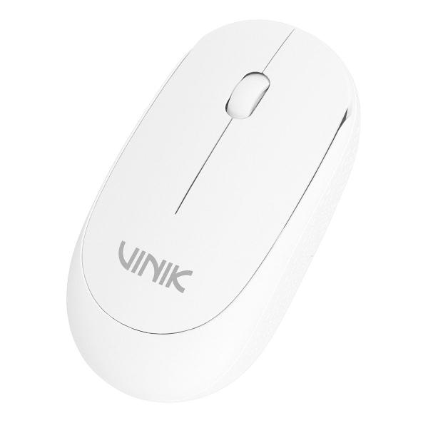 Imagem de Mouse Sem Fio Vinik Feather Vf120 1200dpi - Branco