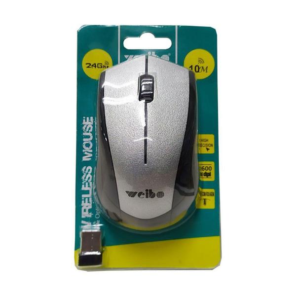 Imagem de Mouse sem fio weibo usb preto - BRAZILPC