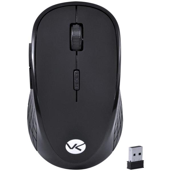 Imagem de Mouse sem fio wireless 2.4 ghz dynamic silent 1600 dpi clique silencioso - preto - sm200 - Vinik