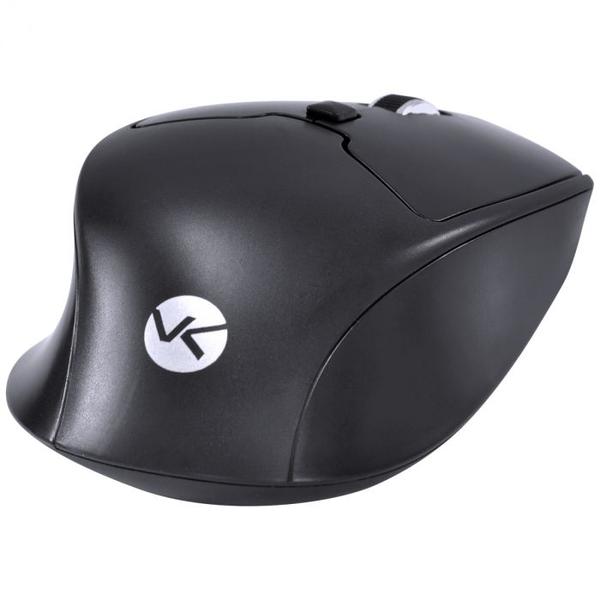 Imagem de Mouse sem fio wireless 2.4 ghz recarregavel power up 1600 dpi preto usb - pm200