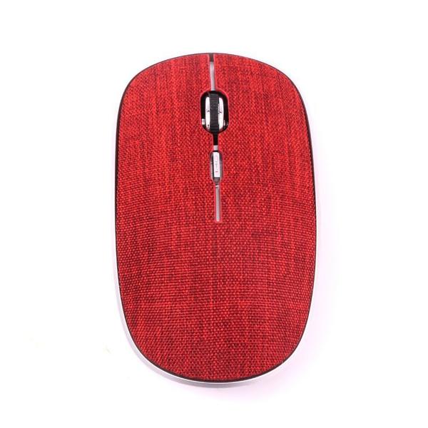 Imagem de Mouse sem Fio Wireless Ergonomico 1600 Dpi Oex Twill Ms600 Vermelho