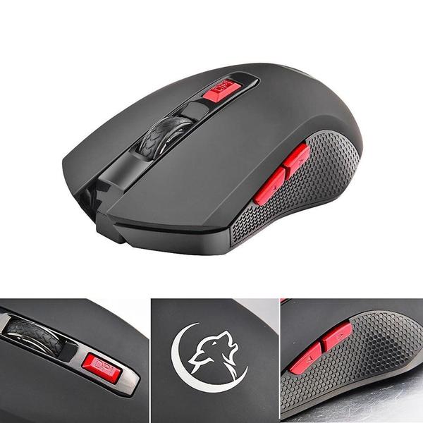 Imagem de Mouse sem fio Wokex 2400DPI USB 2.0 Receptor para computador