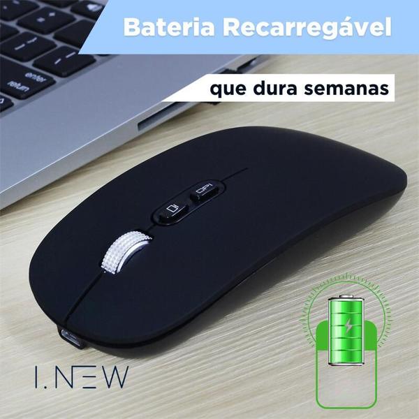 Imagem de Mouse SLIM recarregável Bluetooth Para Apple iPad 5ª 6ª 7ª 8ª e iPad 9ª