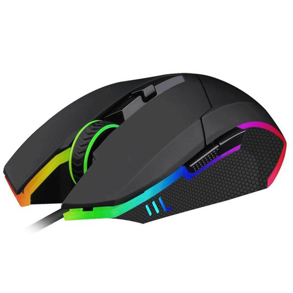 Imagem de Mouse T-Dagger Lance Corporal Gaming com Fio / 3200 Dpi - Preto (TTGM107RGB)