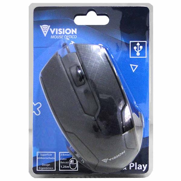 Imagem de Mouse Usb 1000 Dpi Yt2047 Vision - Un