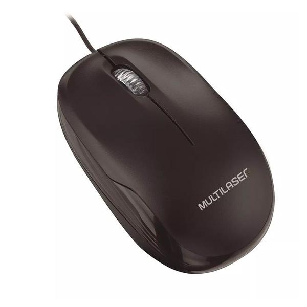 Imagem de Mouse Usb Box Optico com Fio Preto Multilaser