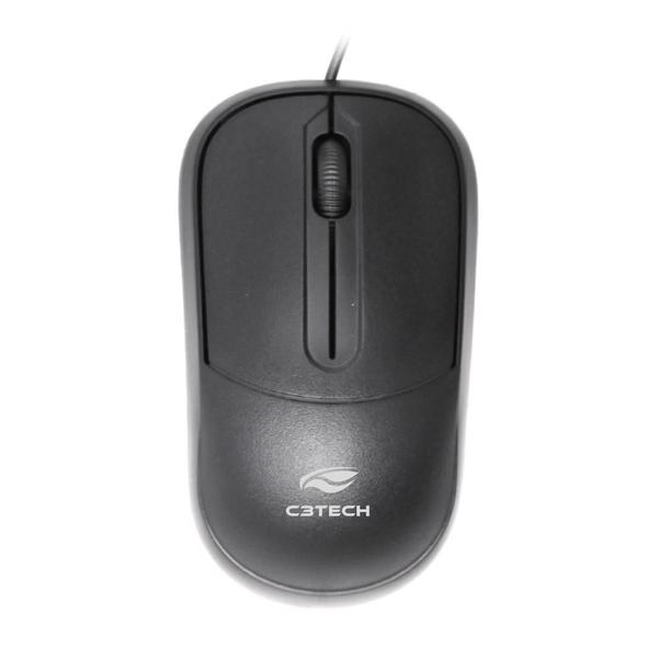 Imagem de Mouse USB com Fio C3Tech MS-35BK Preto 1000 Dpi