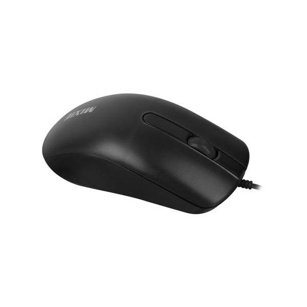 Imagem de Mouse Usb Com Fio Preto X2 Mixie