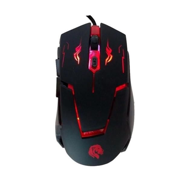 Imagem de Mouse USB Gamer Hayom MU2910 Led RGB 2400dpi com 06 botões