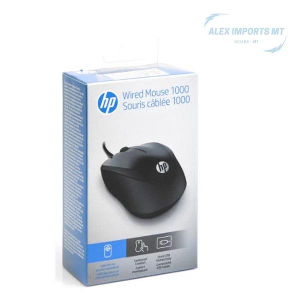 Imagem de Mouse USB HP 1000 1200 Dpi mause Computador