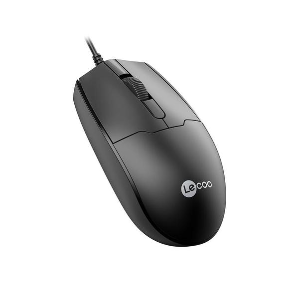 Imagem de Mouse USB Lecoo MS101 Preto 1200 DPI