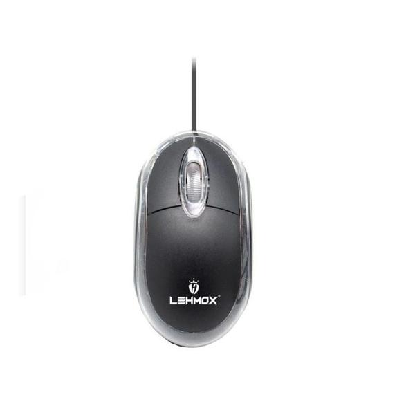 Imagem de Mouse USB Óptico Com Fio USB 2.0 1200 DPI LEY-28 Lehmox