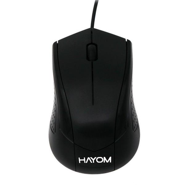 Imagem de Mouse USB Óptico Office PC Com Fio 3 Botões 1200 Dpi 1,2m