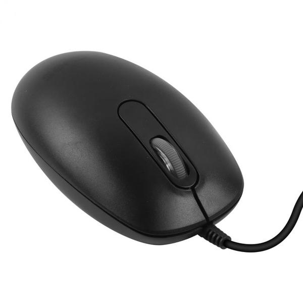 Imagem de Mouse usb soft 1200dpi silent click - cabo 2 metros - mssc01