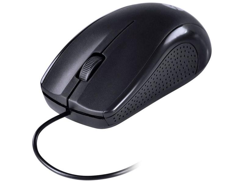 Imagem de Mouse Vinik Usb Corp 1000 Dpi Preto 1.8M Cm100 28438 Homologação: 94782209559