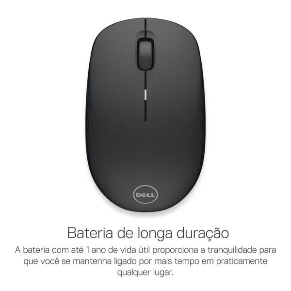 Imagem de Mouse Wireless Dell Wm126 Preto