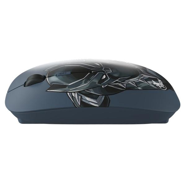 Imagem de Mouse Xtech Edicao Black Panther XTM-M340BP - Sem Fio - 1600 Dpi - 4 Botoes - Preto