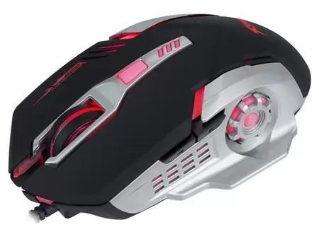 Imagem de Mouse Xtrike Me GM-210 2400DPI USB Black/Silver