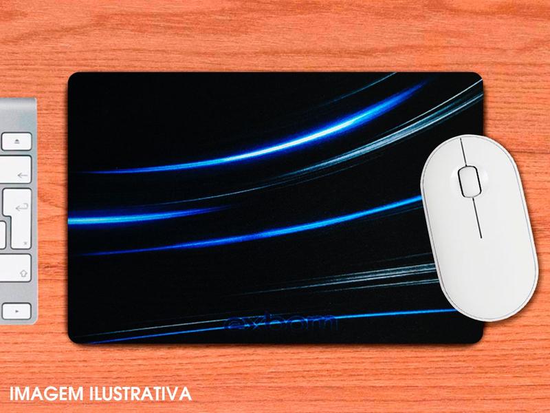 Imagem de MousePad 22x18cm Speed Emborrachado e Aderente Kit com 10 Unidades