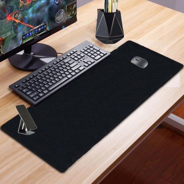 Imagem de MousePad 70x30 Tapete Mesa Impermeavel + porta copo