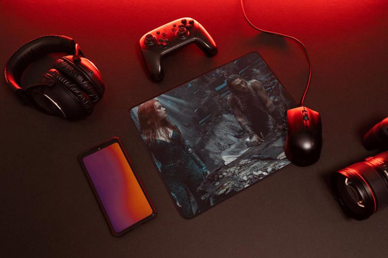 Imagem de Mousepad Aquaman e Mera Modelo 1