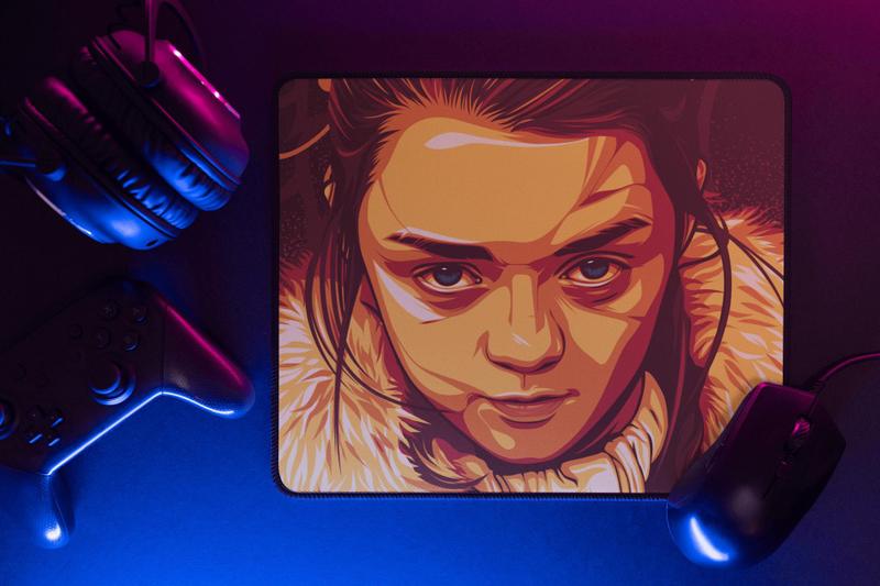 Imagem de Mousepad Arya Stark Game of Thrones