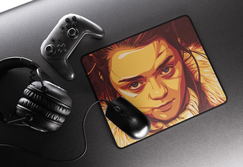 Imagem de Mousepad Arya Stark Game of Thrones