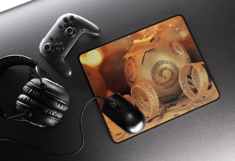 Imagem de Mousepad Bolinhas de Natal Modelo 1