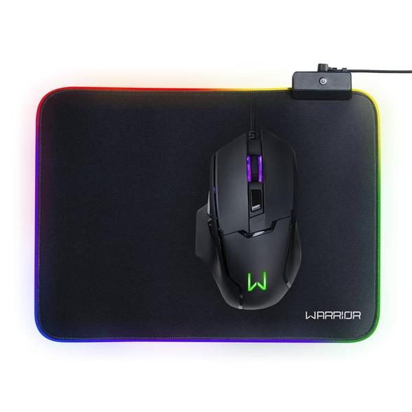 Imagem de Mousepad Cronos Gamer Flexível RGB Warrior - AC333