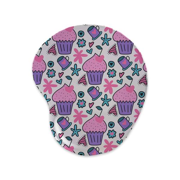 Imagem de Mousepad  Doces Cupcakes - Ergonômico Apoio De Punho Pulso