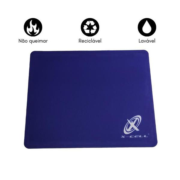 Imagem de Mousepad Ergonômico Tecido Emborrachado Alta Qualidade 22x18