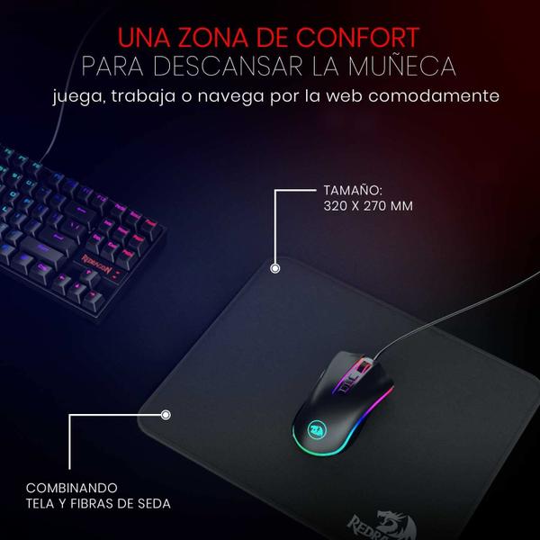 Imagem de Mousepad Flick M Speed P030 32x27cm - Redragon